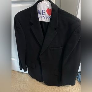 Black 100% Cashmere Jos. A. Bank Sports Coat (40 Short)